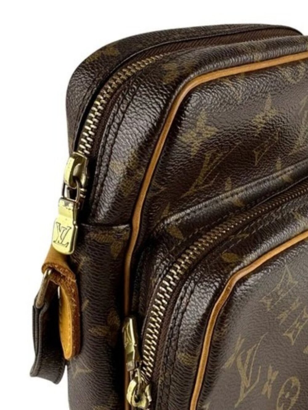 Auth LOUIS VUITTON Monogram Amazone Crossbody Shoulder Bag Brown M45236 - z9628 - Picture 7 of 13